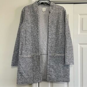 Ellison Sweater Cardigan Zipper Pockets Size Small